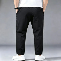 KissICON Men Power Muscle Print Jogger Pants Elastic Drawstring Waist Quick Dry Lightweight Sports Trousers Gym Fitness Running Sweat Pan
