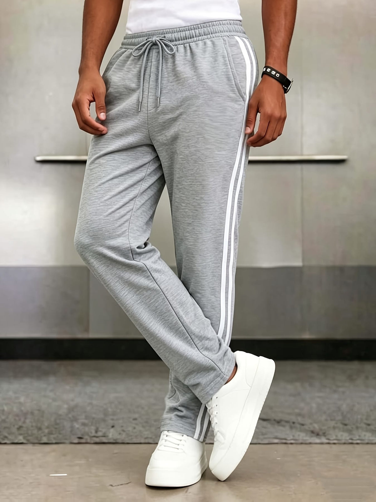 KissICON Mens Breathable Sweatpants Run Train Commute in Comfort