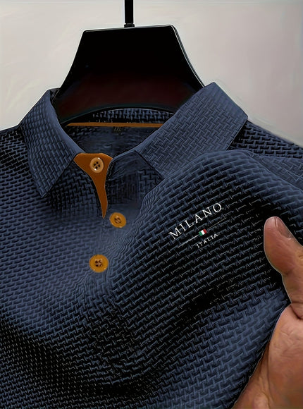 KissICON Mens HighEnd Mesh Button ShortSleeve Summer Shirt