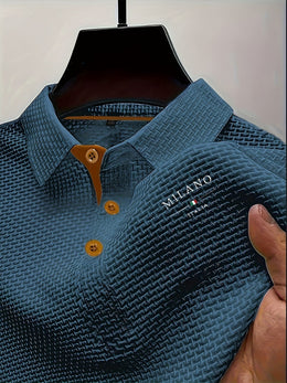 KissICON Mens HighEnd Mesh Button ShortSleeve Summer Shirt