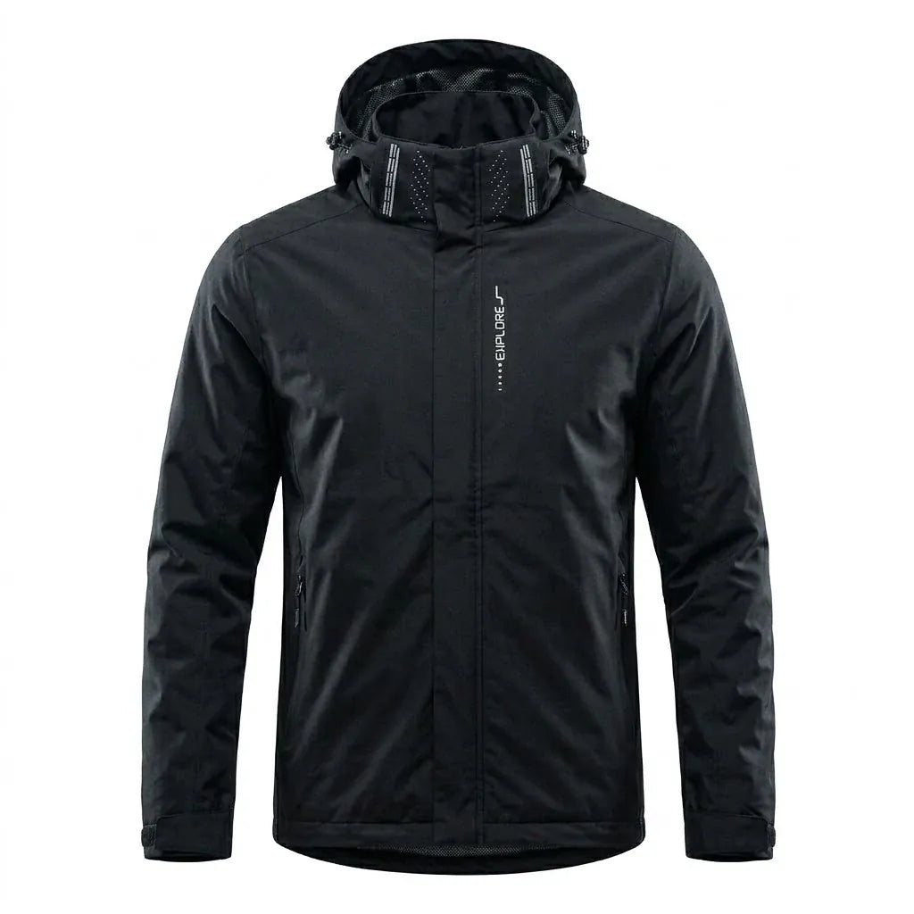 KissICON Mens Lightweight Waterproof Windproof Outdoor Jacket