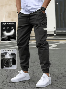 KissICON Mens MultiPocket AllSeason Cargo Pants
