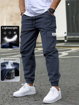 KissICON Mens MultiPocket AllSeason Cargo Pants
