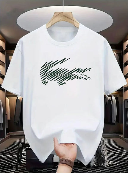 KissICON Mens QuickDry Printed Casual Sports Tee