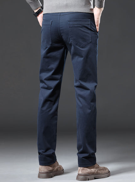 KissICON Mens Slim Fit Stretch Business Casual Pants