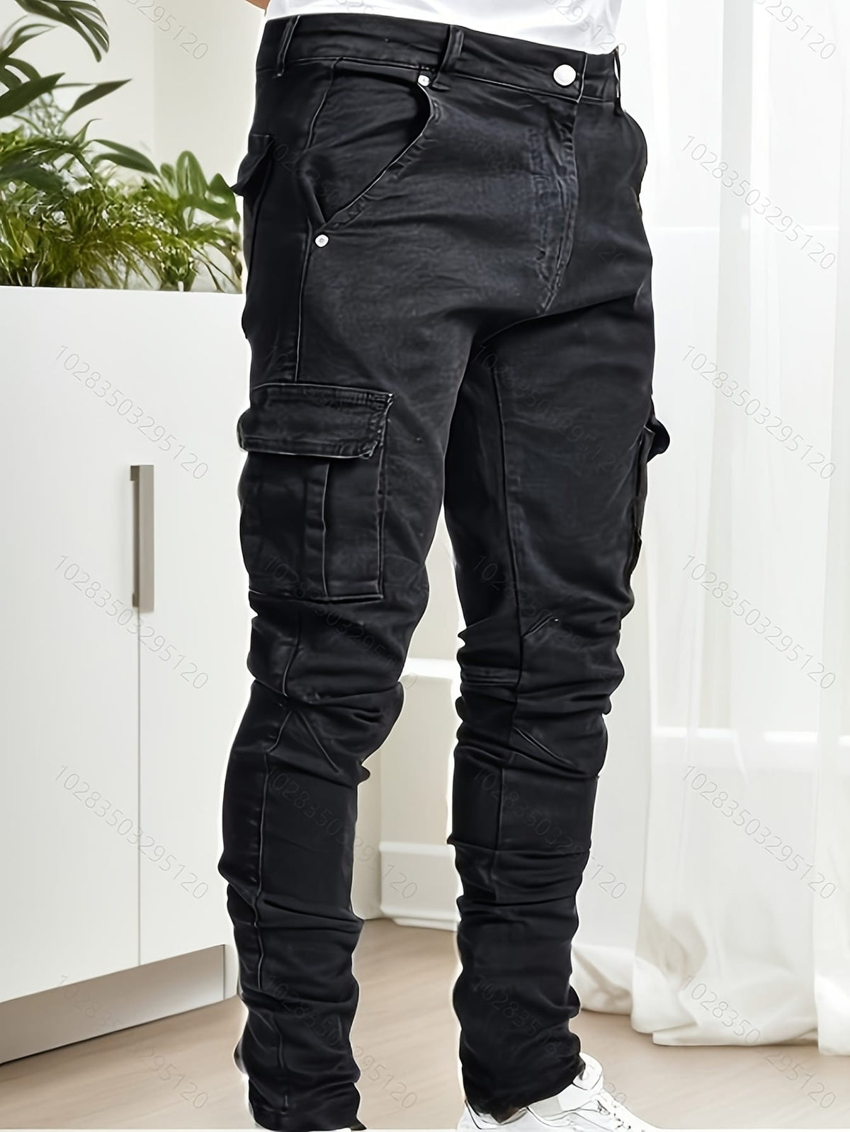 KissICON Mens Slim Fit Workwear Jeans Built to Last