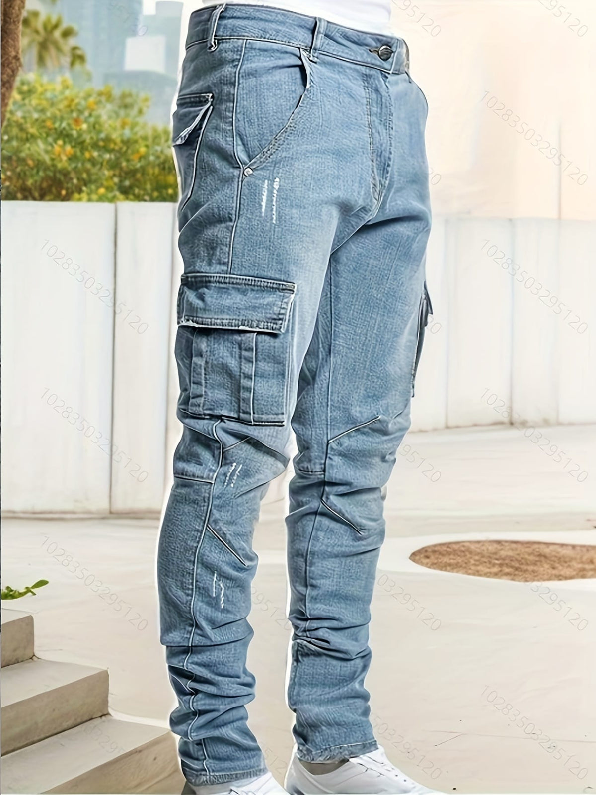 KissICON Mens Slim Fit Workwear Jeans Built to Last