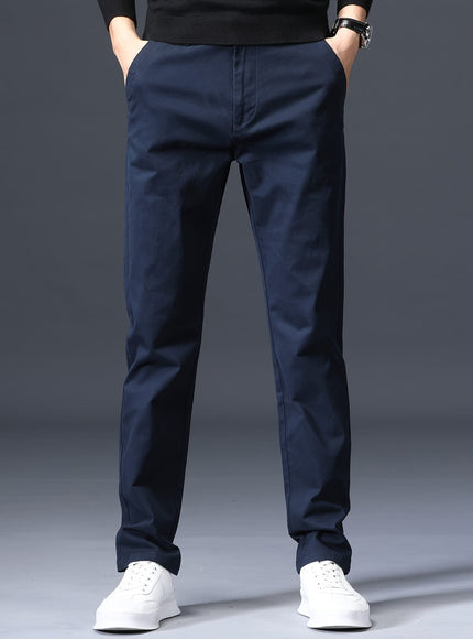 KissICON Mens Stretch Slim Fit Business Casual Pants