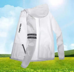 KissICON Mens Waterproof QuickDry Hooded Sun Jacket