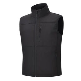 KissICON Mens Windproof Softshell Thick Vest Comfort Pockets Sports Ready