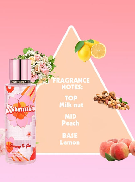 KissICON Mermaidia Floral Unisex Body Mist Longlasting Fresh