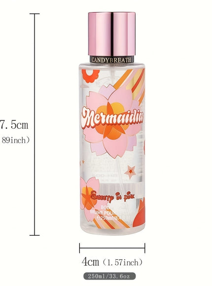 KissICON Mermaidia Floral Unisex Body Mist Longlasting Fresh