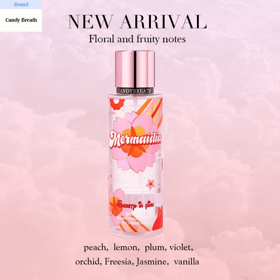 KissICON Mermaidia Floral Unisex Body Mist Longlasting Fresh