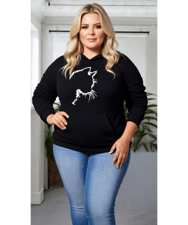 KissICON Midnight Cat Hoodie
