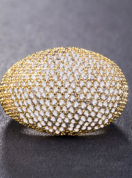 KissICON Milangirl CZ Rings Bling Jewelry – Elegant