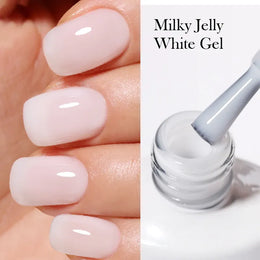 KissICON Milky Jelly Gel KissIcon Born Pretty Base Gel Soak Off 10ml