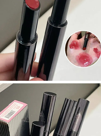 KissICON Mirror Lipstick Moisturizing and Pouty Lips Smooth Color