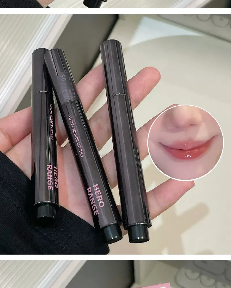 KissICON Mirror Lipstick Moisturizing and Pouty Lips Smooth Color