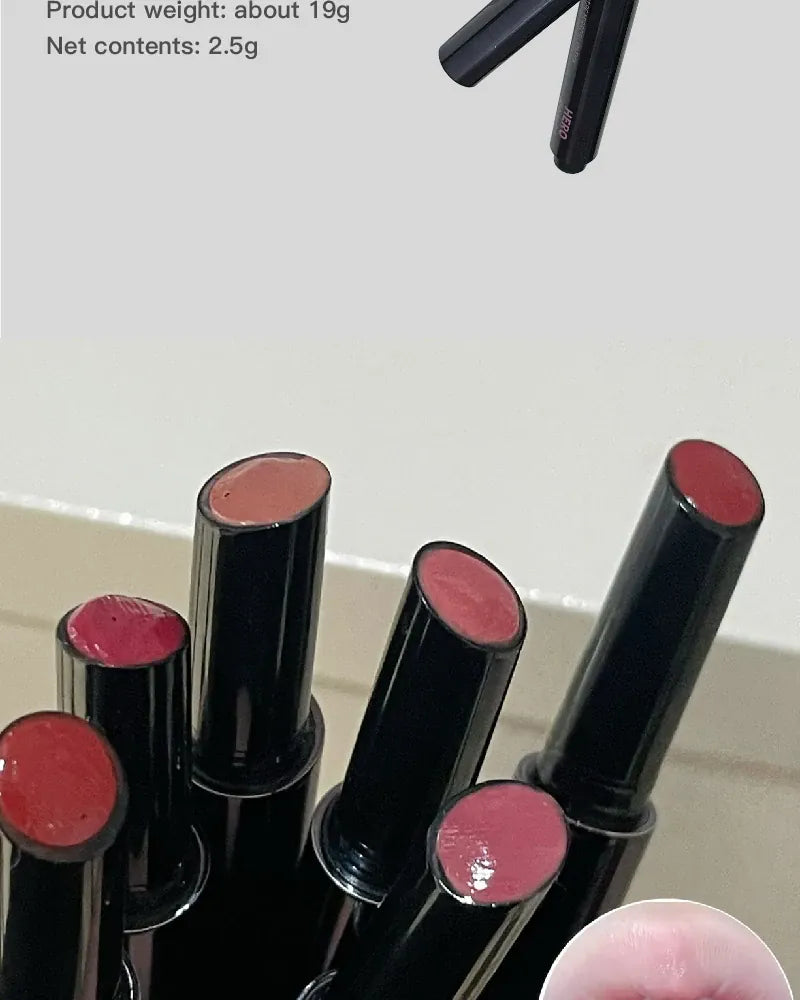 KissICON Mirror Lipstick Moisturizing and Pouty Lips Smooth Color