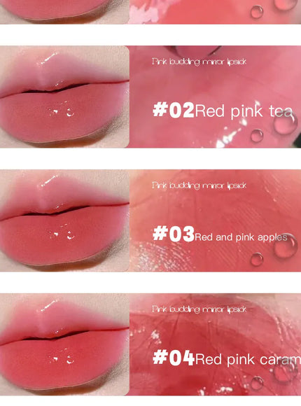 KissICON Mirror Lipstick Moisturizing and Pouty Lips Smooth Color