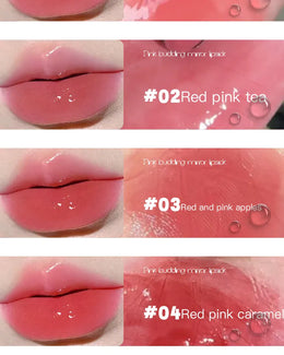 KissICON Mirror Lipstick Moisturizing and Pouty Lips Smooth Color