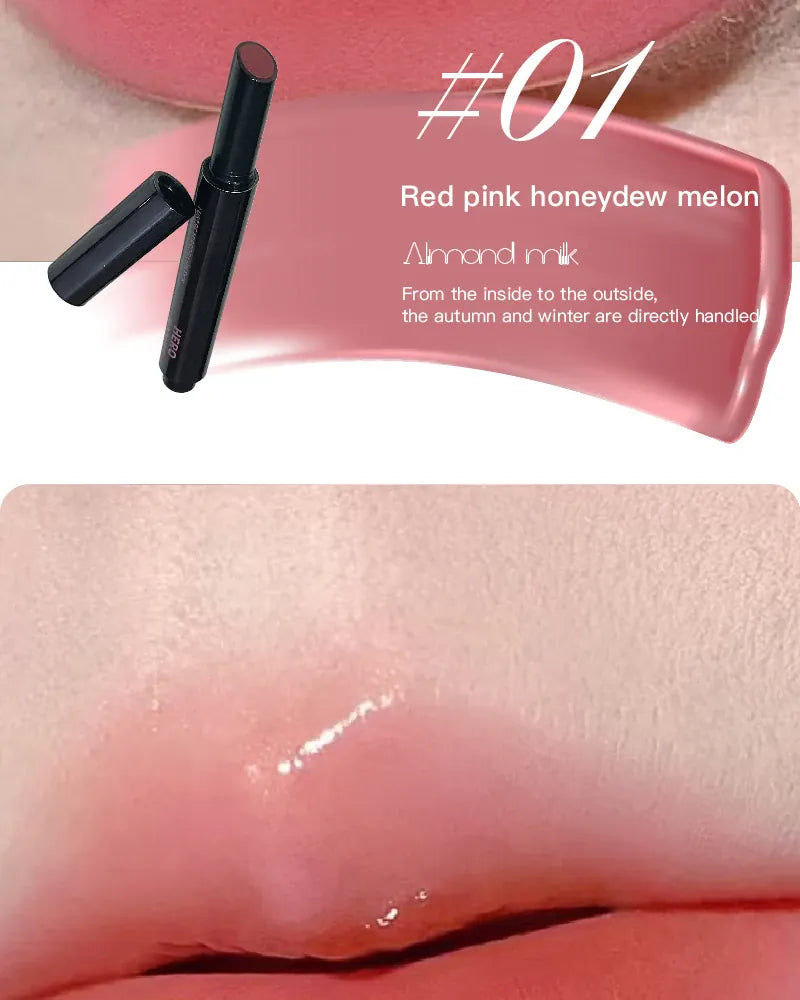 KissICON Mirror Lipstick Moisturizing and Pouty Lips Smooth Color
