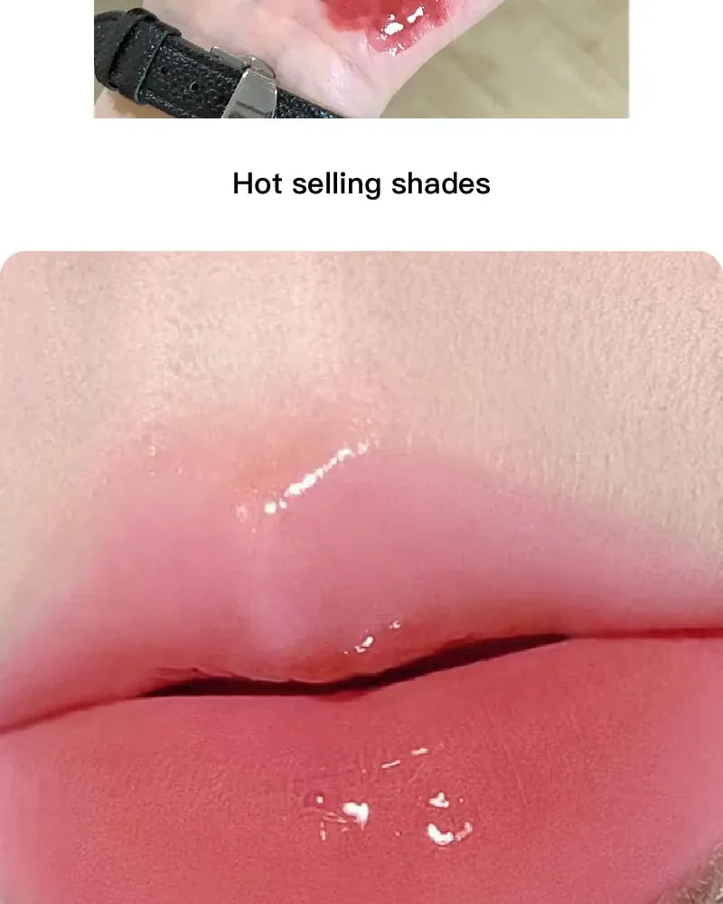 KissICON Mirror Lipstick Moisturizing and Pouty Lips Smooth Color