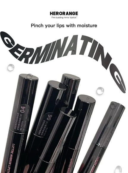 KissICON Mirror Lipstick Moisturizing and Pouty Lips Smooth Color