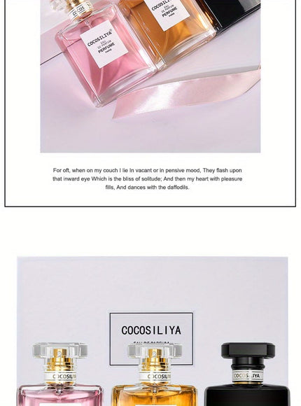 KissICON Miss Coco Three-piece Set / 3*50ml=150ML Cocosiliya Premium Edp 3x50ml Your Scent
