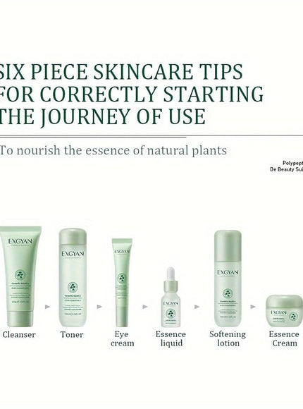 KissICON Miss / Facial Care Set And Gift Box KissIcon Exgyan Centella Gift Set - Hyaluronic Enriched