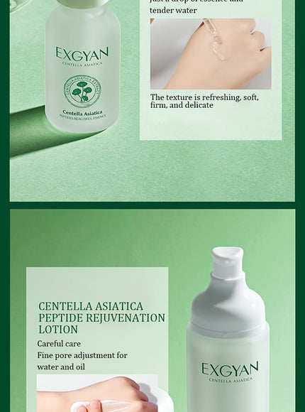 KissICON Miss / Facial Care Set And Gift Box KissIcon Exgyan Centella Gift Set - Hyaluronic Enriched