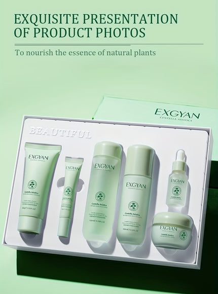 KissICON Miss / Facial Care Set And Gift Box KissIcon Exgyan Centella Gift Set - Hyaluronic Enriched