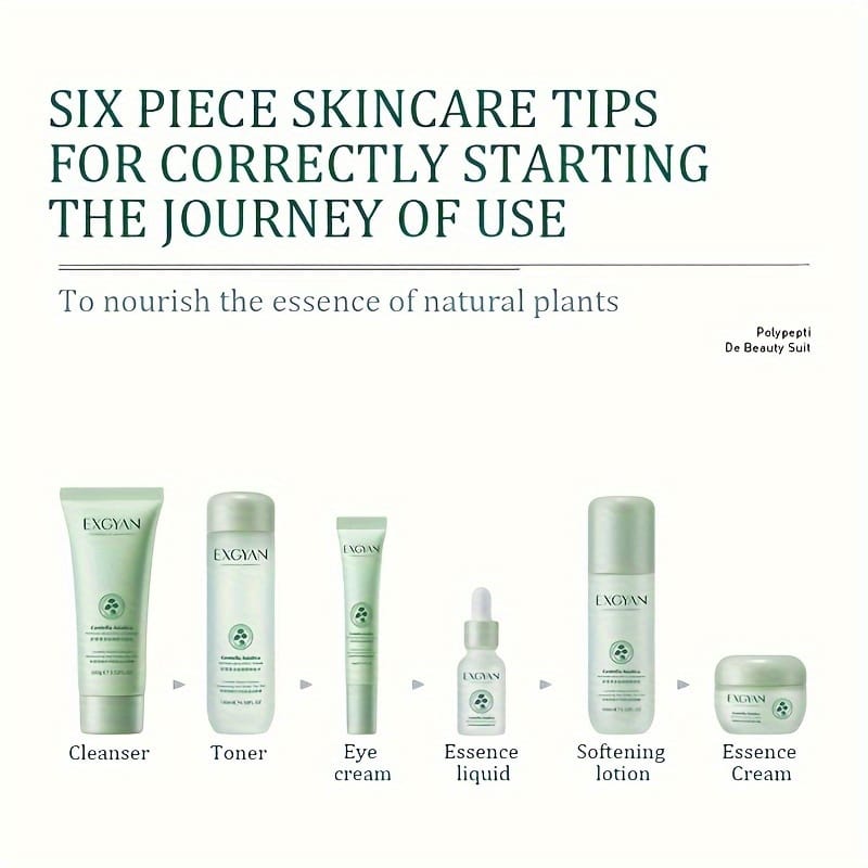 KissICON Miss / Facial Care Set And Gift Box KissIcon Exgyan Centella Gift Set - Hyaluronic Enriched