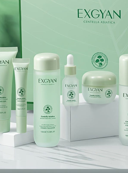 KissICON Miss / Facial Care Set And Gift Box KissIcon Exgyan Centella Gift Set - Hyaluronic Enriched