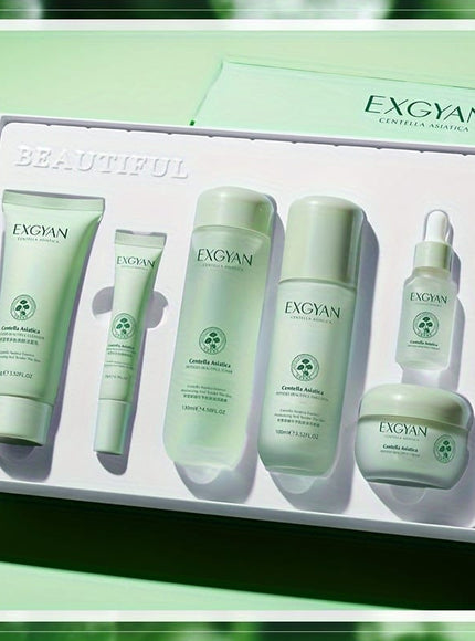 KissICON Miss / Facial Care Set And Gift Box KissIcon Exgyan Centella Gift Set - Hyaluronic Enriched