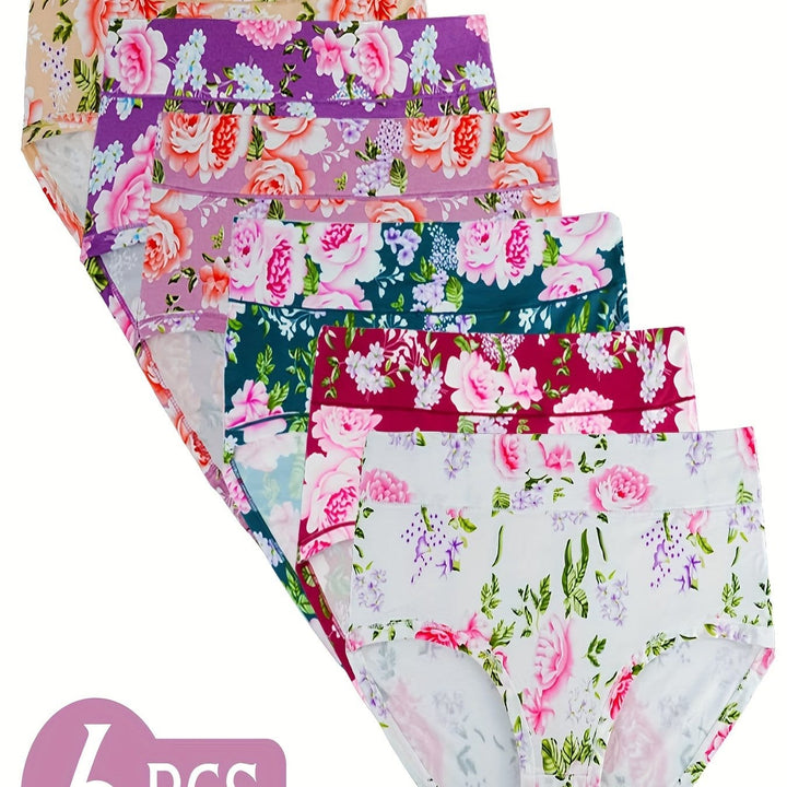 Sheer Rose Highwaisted Panties Seduction