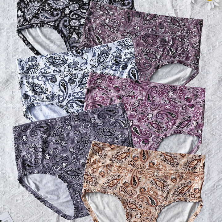 6 Pack Print Underwear