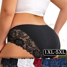 KissICON Mixed Color / UK 18 6pc Curve Lace Seamless Ultrasoft
