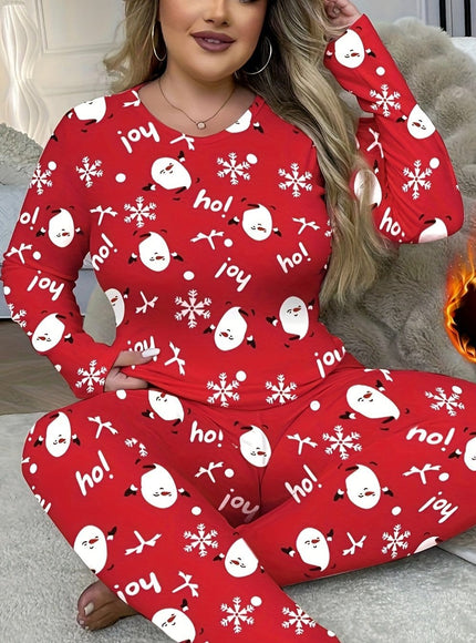 KissICON Mixed Color / UK 18 Cozy Curve Christmas Lounge Set – Warm