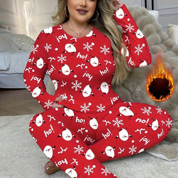 KissICON Mixed Color / UK 18 Cozy Curve Christmas Lounge Set – Warm