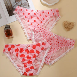 KissICON Mixed colors / UK 16 3pack Sweet Heart Butterfly Curve