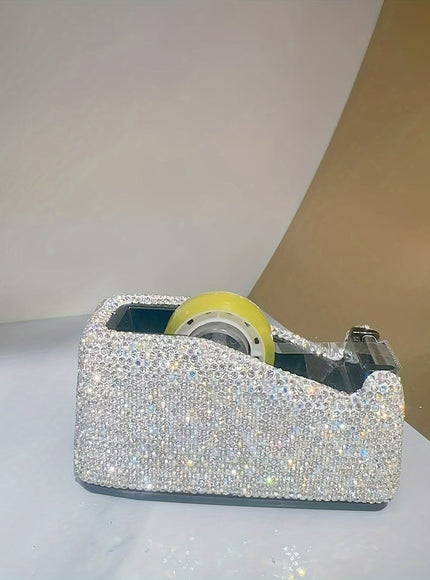 jkthpu-45 Mixed White Diamonds Diamond HighEnd Office Essential Flash Tape Base Gift