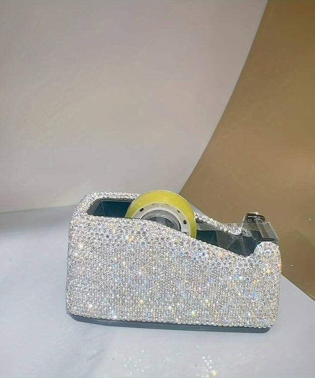 jkthpu-45 Mixed White Diamonds Diamond HighEnd Office Essential Flash Tape Base Gift
