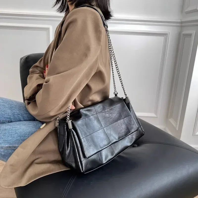 KissICON Moda Commuter Sacos Nicho Corrente Crossbody –
