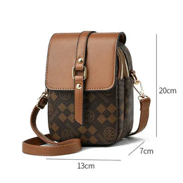 KissICON Moda Saco Multi-camada Pr Tico Crossbody –