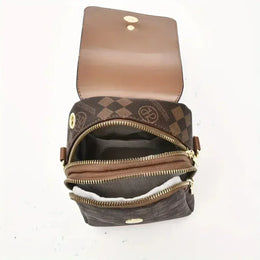 KissICON Moda Saco Multi-camada Pr Tico Crossbody –