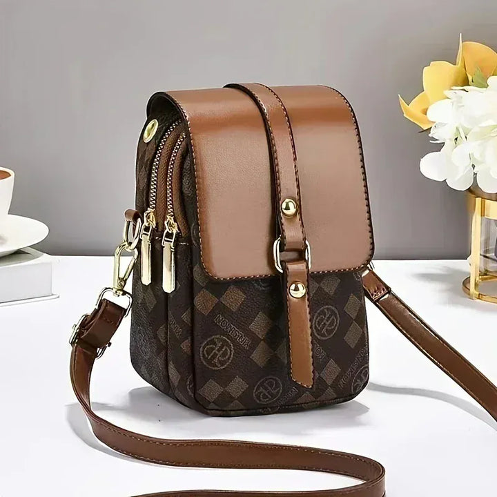 Moda Saco Multi-camada Pr Tico Crossbody –