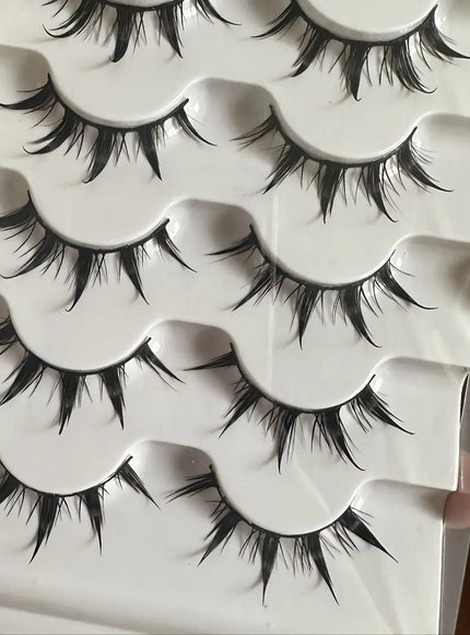 KissICON Model 1 KissIcon Anime-Inspired False Eyelashes - Dramatic Volume