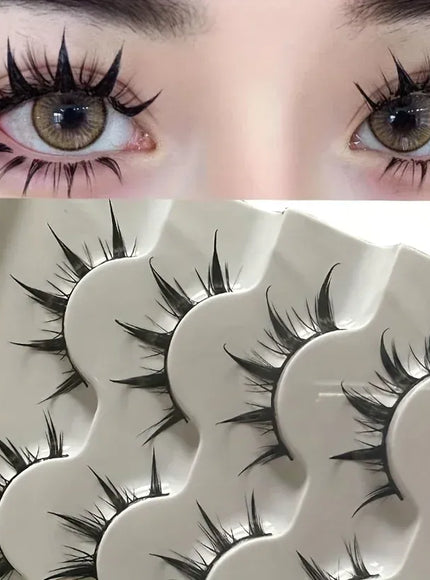 KissICON Model 1 KissIcon Anime-Inspired False Eyelashes - Dramatic Volume