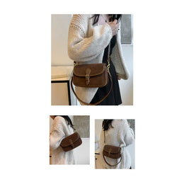 KissICON Modern Minimalist Crossbody – Soft Suede Mini